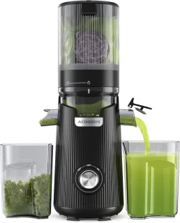SnelShoppen slow juicer voor hele fruit en groenten