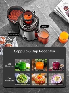 SNJY® Mini Blender Zilver