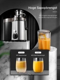 SNJY® Mini Blender Zilver