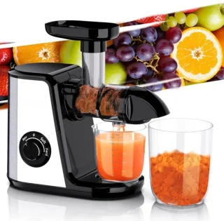 SNJY Slowjuicer Sapmaker Zwart/Zilver