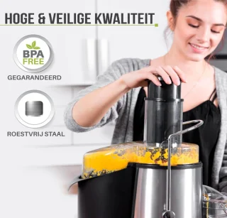 Stellar Sapcentrifuge Juicer 850W 2 Snelheden