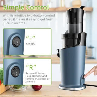 Studio Lyma Slowjuicer - Sapcentrifuge - Zwart