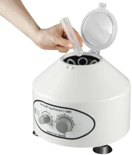 Tafelcentrifuge 20 ml x 6 wit grijs