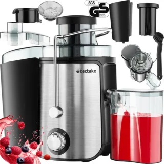 tectake Juicer Sapcentrifuge 600W Roestvrij staal