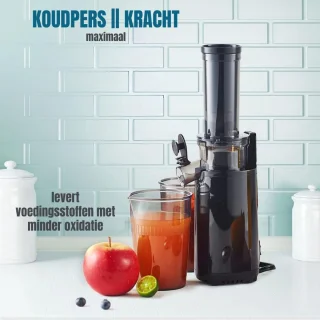 Thuys Koudpers Juicer Zwart 9x9x30cm