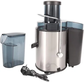 Thuys Sapcentrifuge 400W Roestvrijstalen Juicer Zwart/Zilver