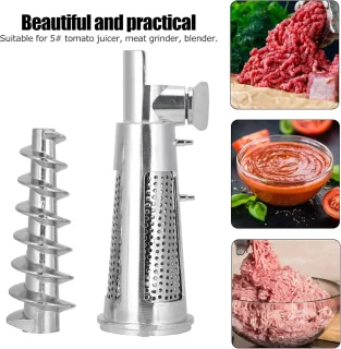 Tomatenzeef accessoires - 16,3 cm filterhuls, zilver