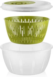 Universeel Saladecentrifuge Kom - Groen