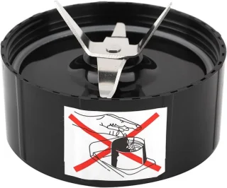 Vervangend RVS mes voor juicer, 4 kruisvormige snijders, 250W