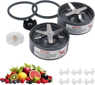 Vervangende juicer messen set van 2, kruismessen