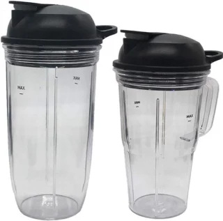 Vervangende juicer pot en beker set met deksel voor blenders