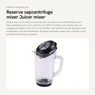 Vervangende mixer voor Magic sapcentrifuge