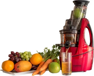 Vierkenzs Elite 1800B slowjuicer rood