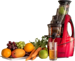 Vierkenzs Elite 1800B slowjuicer rood