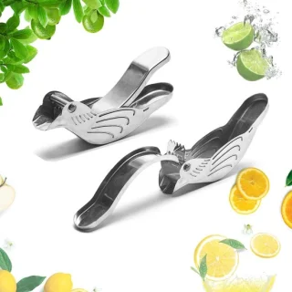 Vogelvormige citruspers — handbediend (2 stuks)