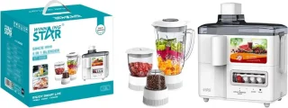 Winning Star 4-in-1 Mixer Oranje 350W