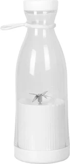 Witte draadloze oplaadbare blenderfles 380 ml