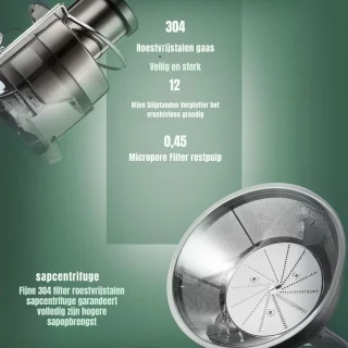 Zylo Sapcentrifuge 65mm zilver