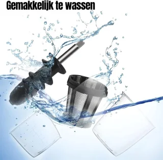 Zylo Sapcentrifuge Groenten en Fruit 11x20x11 cm Meerkleurig
