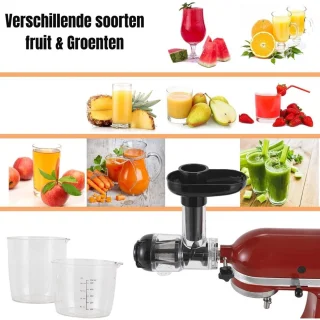 Zylo Sapcentrifuge Groenten en Fruit 11x20x11 cm Meerkleurig
