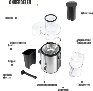 Zylo Sapcentrifuge Groenten en Fruit Meerkleurig