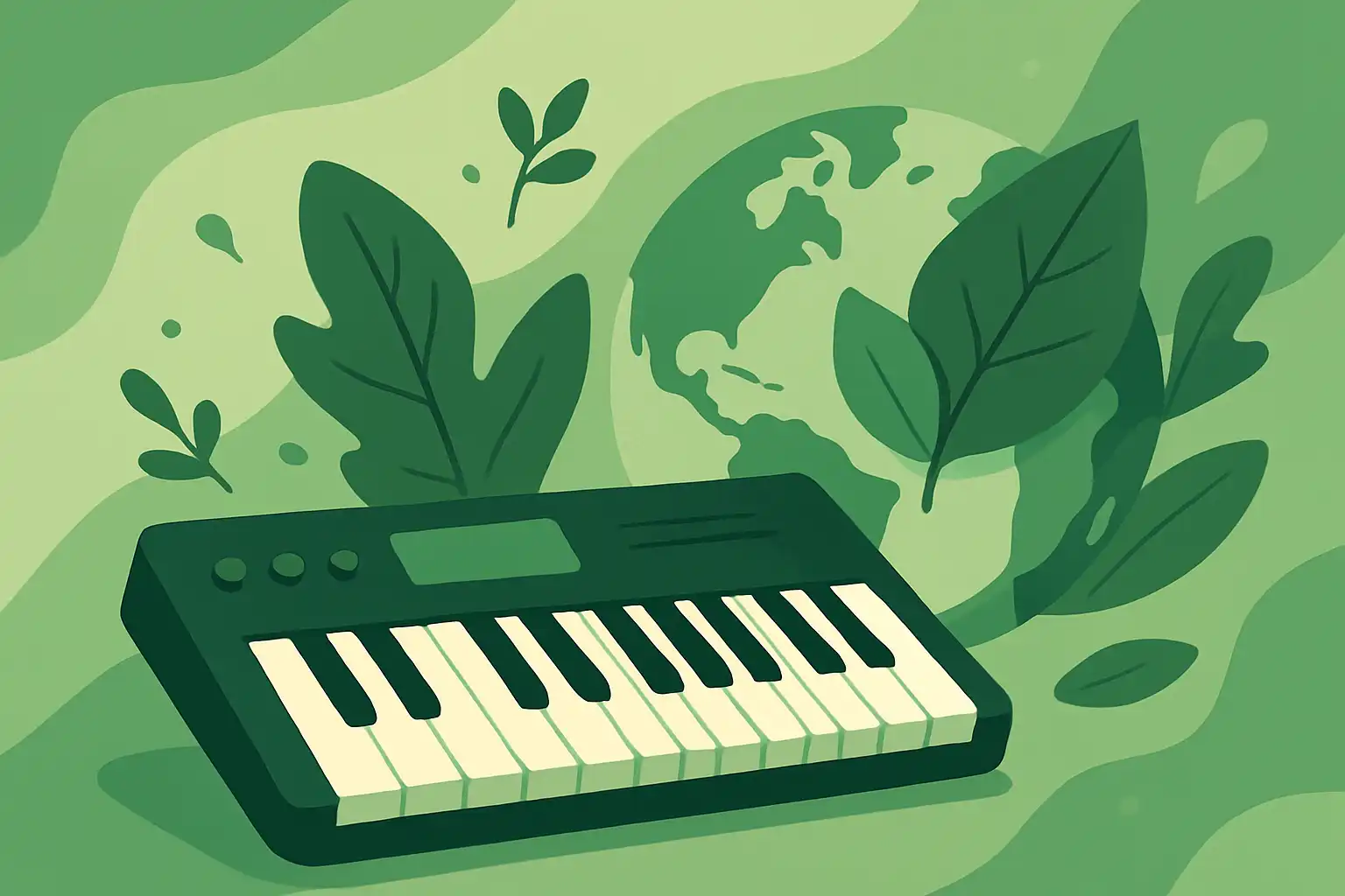 Duurzame keyboards: zo herken en kies je een milieuvriendelijk instrument