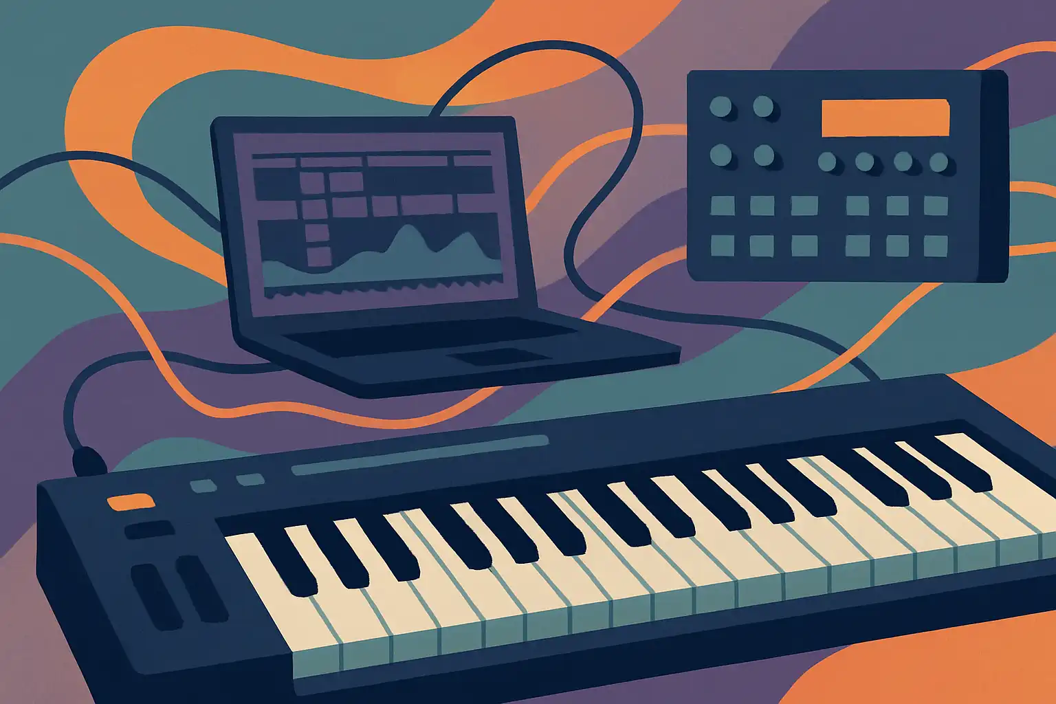 Je keyboard als hub voor hybride shows: zo wissel je soepel tussen live patches, backing tracks en hardware