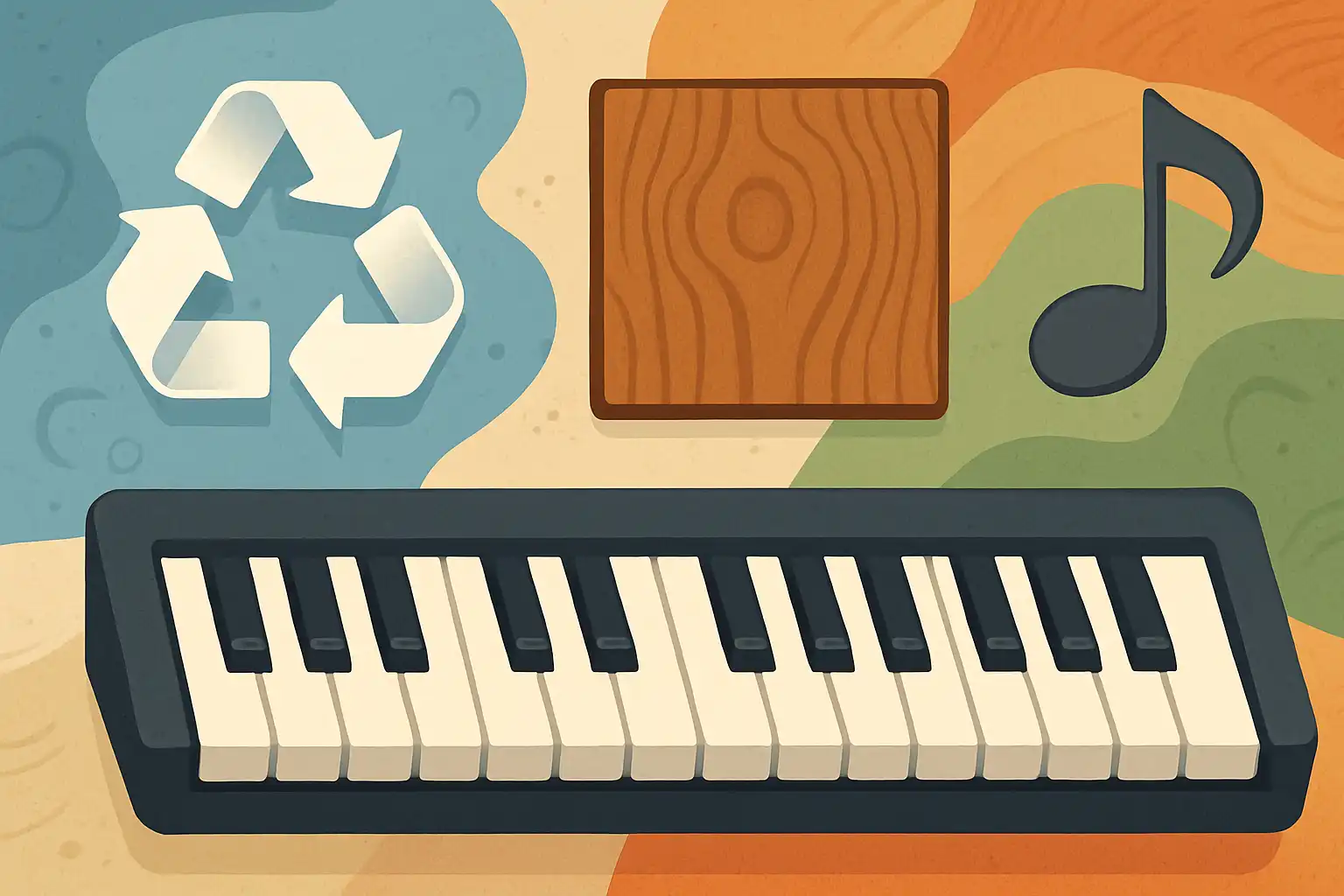 Plastic, hout of hybride: zo beïnvloedt het behuizingsmateriaal de klank en speelervaring van je keyboard
