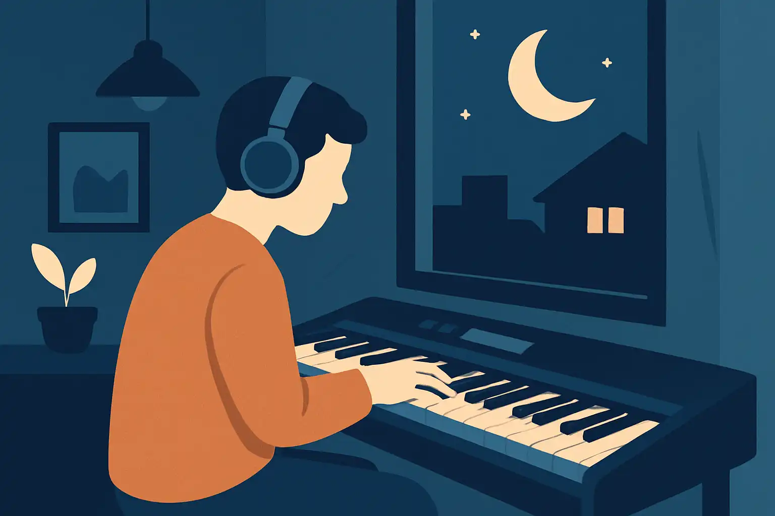 Silent practice zonder burenruzie: de beste tips om ’s avonds keyboard te spelen