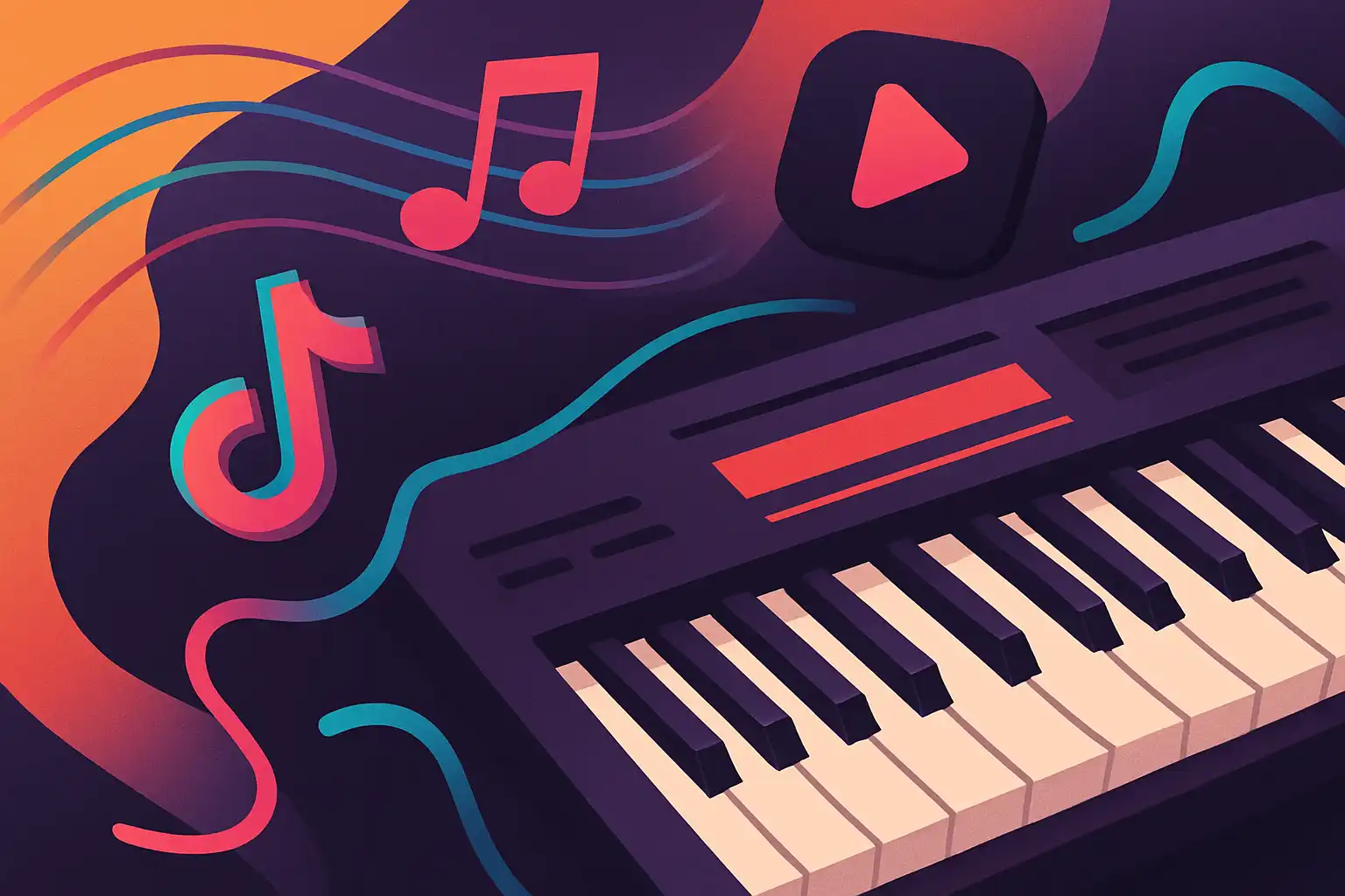 Speel virale TikTok-hooks: zo maak je onweerstaanbare keyboard-riffs die op social media scoren