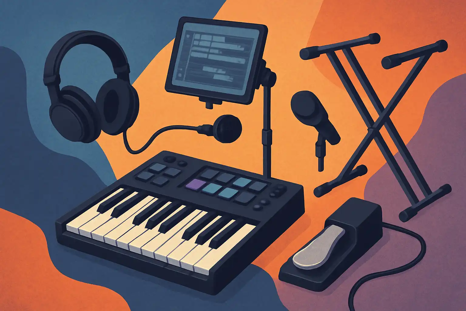 Van studio tot podium: must-have accessoires die je keyboard setup meteen upgraden