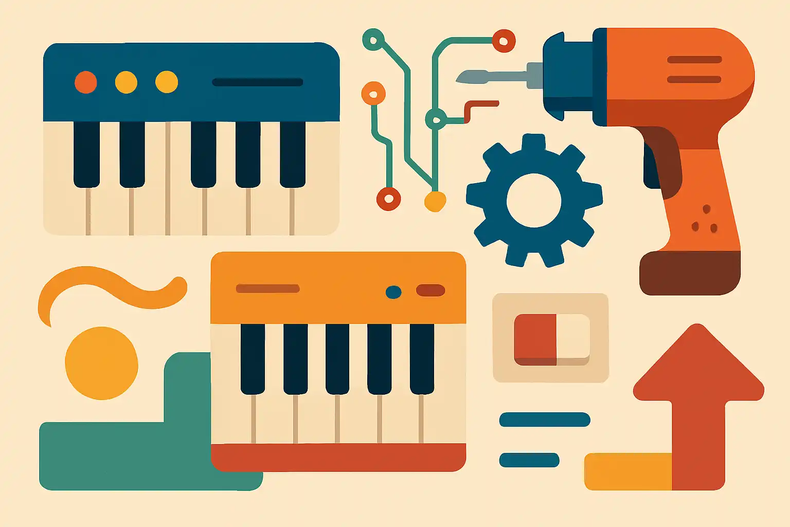 Zelf je keyboard upgraden: zo maak je je instrument modulair, repareerbaar en toekomstbestendig