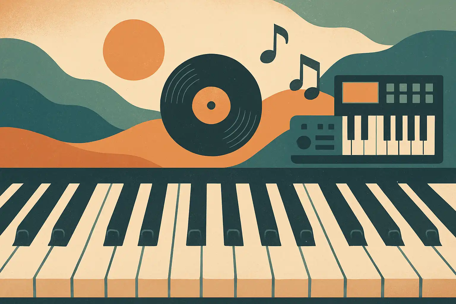 Zo maak je lo-fi piano- en synthbeats op je keyboard die meteen sfeer oproepen