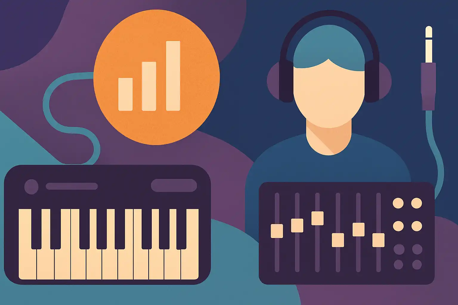 Zo mix je je keyboard perfect op het podium: praktische tips voor aansluiting, EQ en samenwerking met de geluidstechnicus