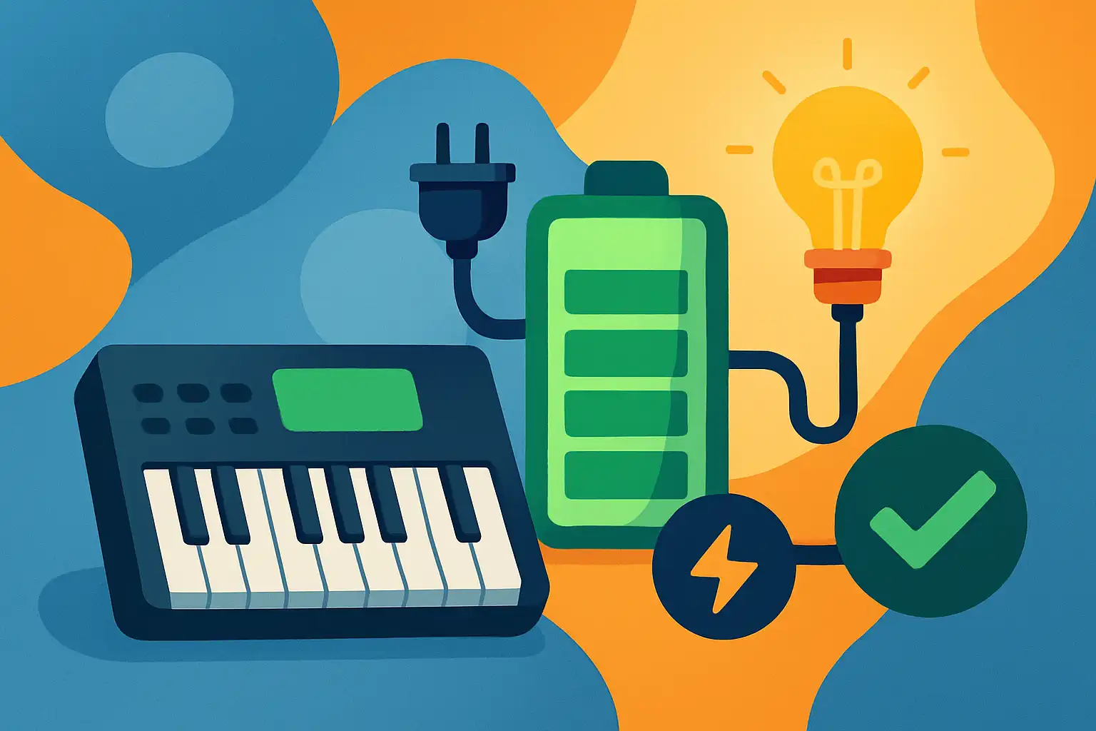 Zo speel je urenlang zonder stopcontact: batterijgevoede keyboards en slimme powerhacks