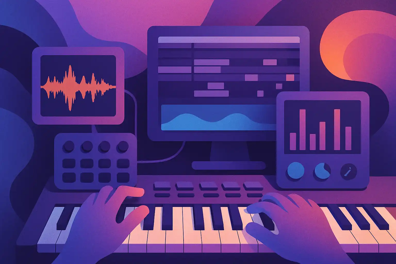 Zo werk je als keyboardspeler samen met producers: stems, MIDI en een workflow die indruk maakt