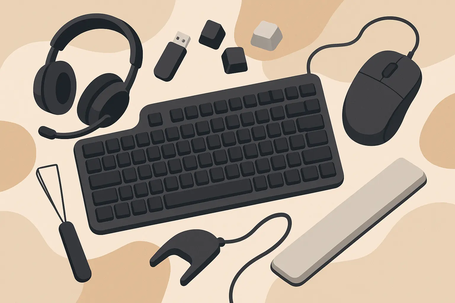 Accessoires en toebehoren voor keyboards: wat je moet weten