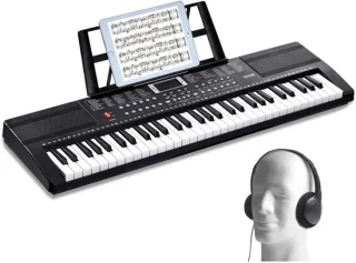 Paco Goederen® - Piano Keyboard - 61 toetsen - Digitaal toetsenbord - Elektrische Piano - Keyboard Piano - 200 ritmes of 600 tonen voor beginners