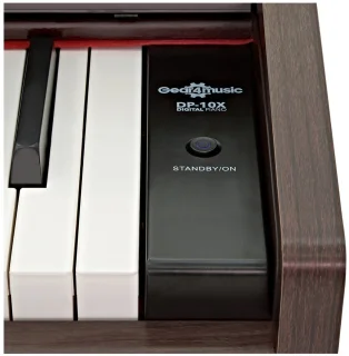 DP-10 X Digitale Piano bam Gear4music + Accessoireset, Dark RW