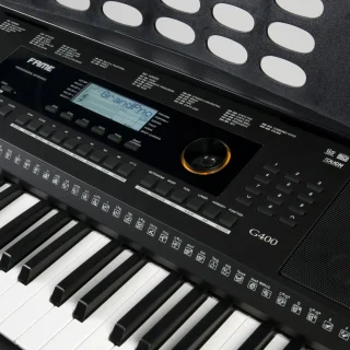 Fame G-400 61-Note Portable Keyboard (Black) - Keyboard