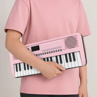 Áengus Keyboard Piano Keyboard Kind met 37 Aanslaggevoelige toetsen - USB-C MIDI - Roze