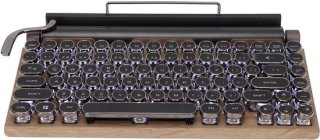 Retro Typewriter Keyboard: vintage uiterlijk, moderne techniek