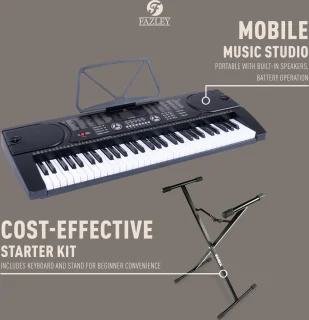 Fazley FKB-050 Starter Pack keyboard met statief