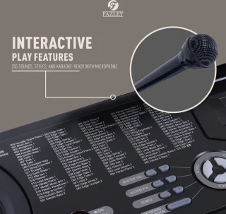 Fazley FKB-050 Starter Pack keyboard met statief