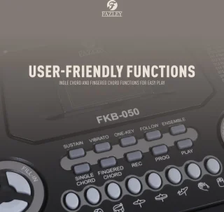Fazley FKB-050 Starter Pack keyboard met statief