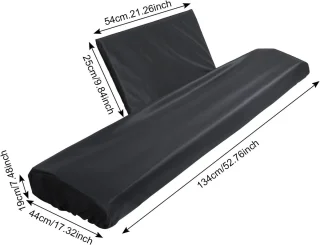 Dustproof Cover voor 88 Keys Digitale Keyboard - Piano Keyboard 88 Keys met Trekkoord - Piano Bescherming