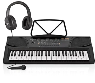MK-1000 54-Toets Draagbaar Keyboard van Gear4music - Starterspakket