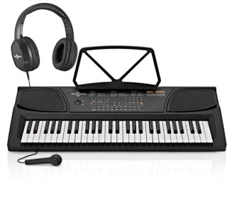 MK-1000 54-Toets Draagbaar Keyboard van Gear4music - Starterspakket