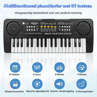 37-toetsen Elektronisch Keyboard voor Kinderen