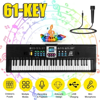 ACEP 61-toets keyboard - Zwart